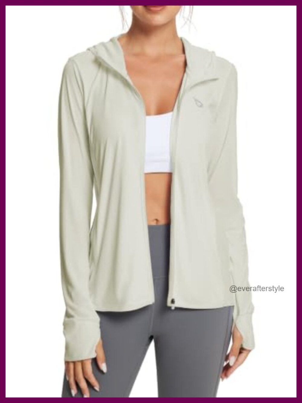 baleaf Women's Sun Protection Jacket Hoodie Lightweight Long Sleeve UPF 50+
